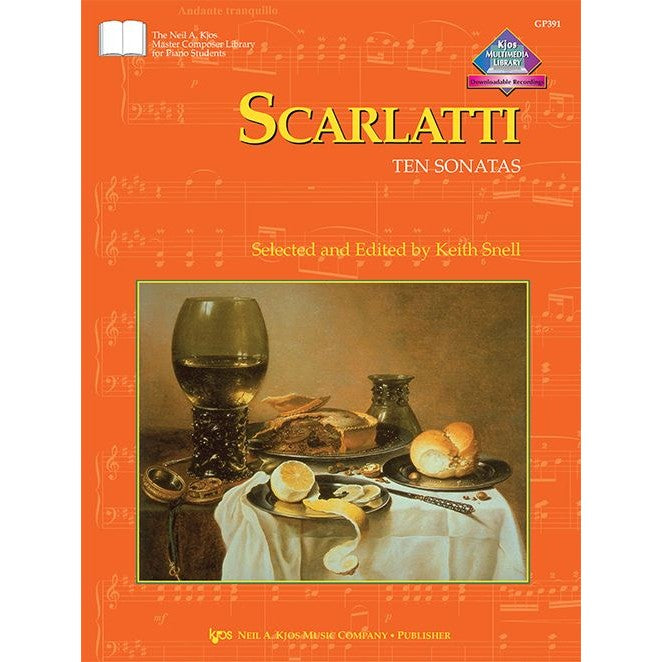 KJOS Master Composer Library - D. Scarlatti Ten Sonatas