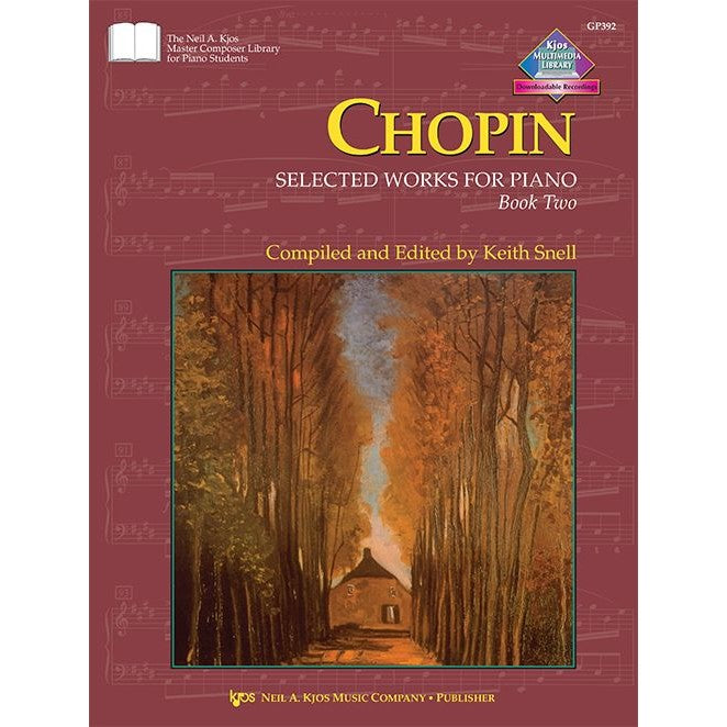 KJOS Master Composer Library - F. Chopin Selected Works For Piano, Book 2