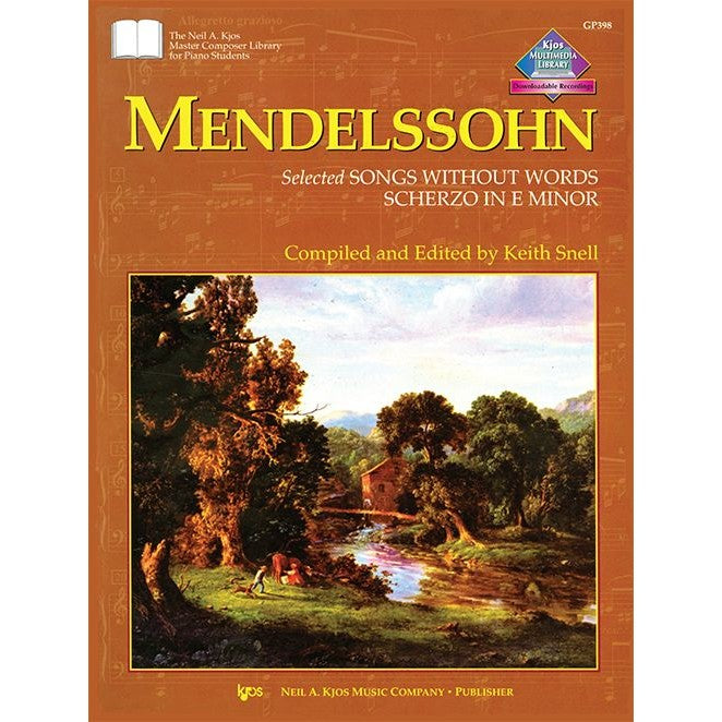 KJOS Master Composer Library - F. Mendelssohn: Selected Songs Without Words Scherzo In E Minor