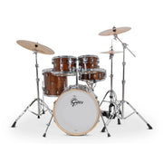 Gretsch - Ensemble de fûts 5 pièces Catalina Maple CM2 - Laque noyer « Walnut Glaze » - CM2-E605-WG