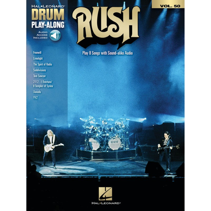 Rush Drum Play-Along Volume 50 HL00348353