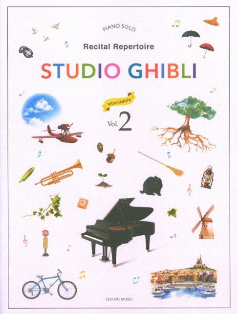 HL00364782 364782 ZN179227 ZO 179227 Schott Music - Studio Ghibli - Piano Solo - Recital Repertoire - Intermediate Vol. 2