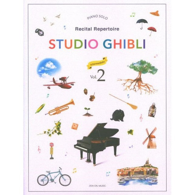 HL00364782 364782 ZN179227 ZO 179227 Schott Music - Studio Ghibli - Piano Solo - Recital Repertoire - Intermediate Vol. 2