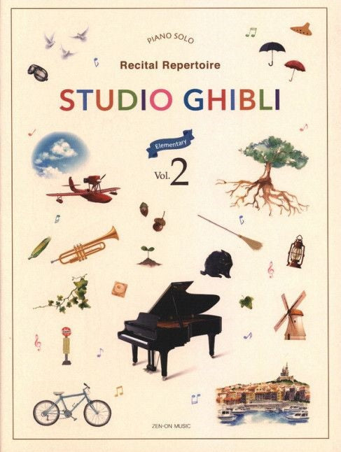 HL00364784 364784 ZN179222 ZO 179222 Schott Music - Studio Ghibli - Piano Solo - Recital Repertoire - Elementary Vol. 2