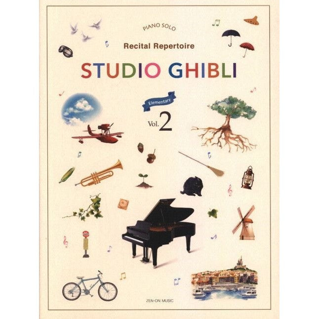 HL00364784 364784 ZN179222 ZO 179222 Schott Music - Studio Ghibli - Piano Solo - Recital Repertoire - Elementary Vol. 2