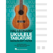 Hal Leonard Ukulele Tablature Manuscript Paper