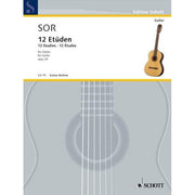 F. Sor - 12 Etüden