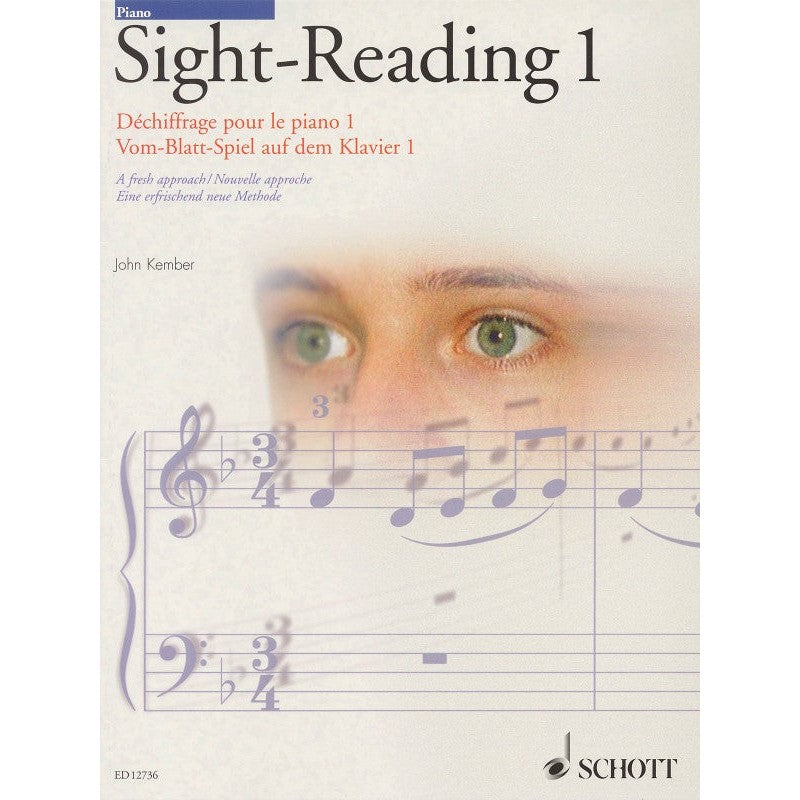 HL49012936 49012936 ED12736 ED 12736 Schott Music - John Kember - Piano Sight-Reading 1 - A Fresh Approach!