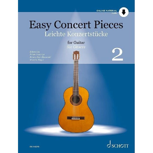HL49046946 49046946 ED21637D ED 21637D Schott Music - Easy Concert Pieces for Guitar - Volume 2