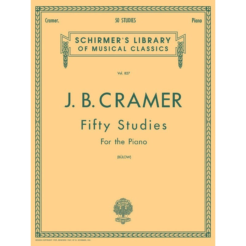 G. Schirmer, Inc. - J.B. Cramer - Fifty Studies