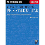 William Leavitt - Classical Studies for Pick-Style Guitar - Volume 1