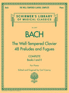 Schirmer - J.S. Bach - The Well-Tempered Clavier - 48 Preludes and Fugues - Complete - Books I and II