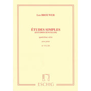 Frédéric Zigante - Leo Brouwer - Études Simples - Volume 4: Nos. 16-20