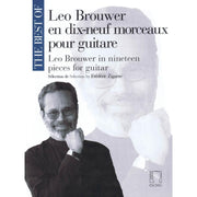 The Best of Leo Brouwer en dix-neuf morceaux pour guitare