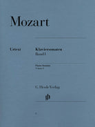 HL51480001 51480001 HN1 HN 1 G. Henle Verlag - W.A. Mozart  - Piano Sonatas - Volume I