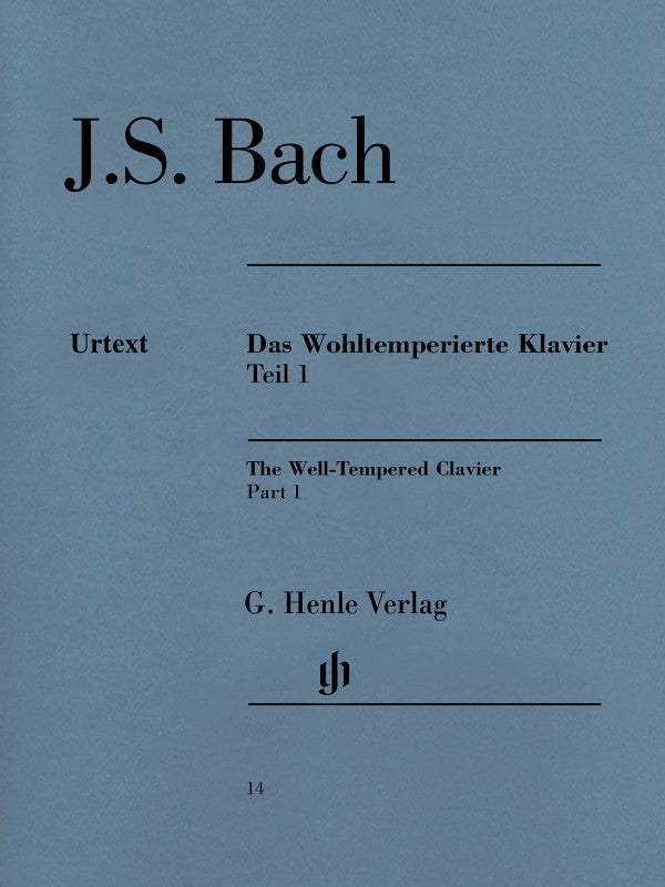 HL51480014 51480014 HN14 HN 14 G. Henle Verlag - J.S. Bach - The Well-Tempered Clavier - Part I