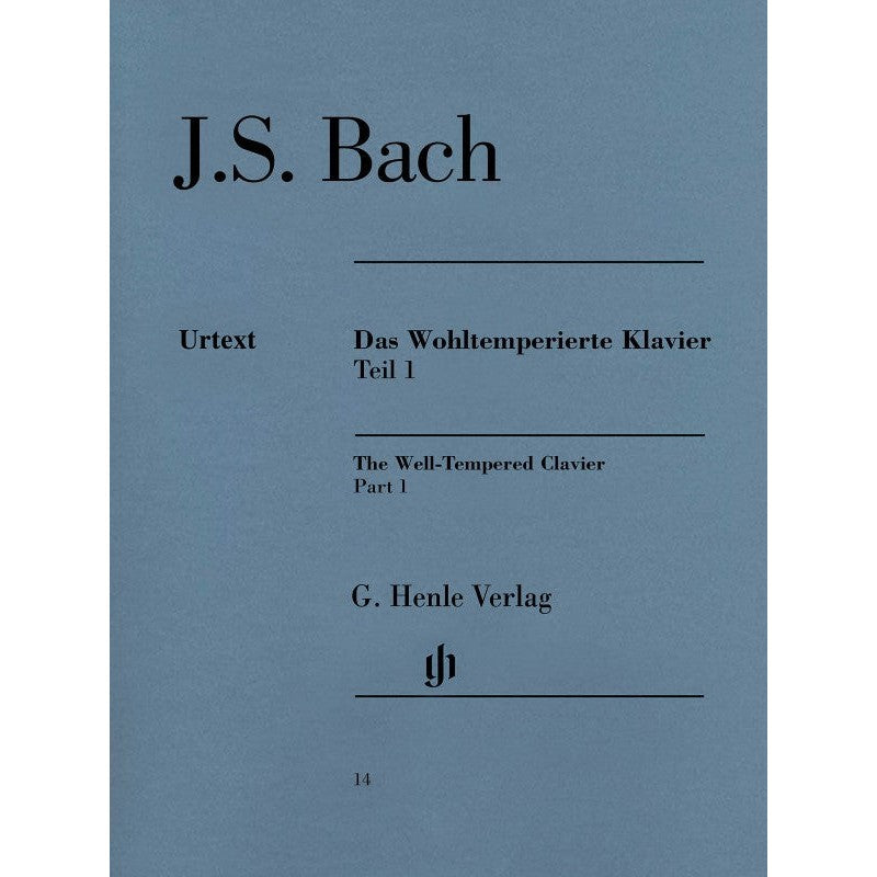 HL51480014 51480014 HN14 HN 14 G. Henle Verlag - J.S. Bach - The Well-Tempered Clavier - Part I