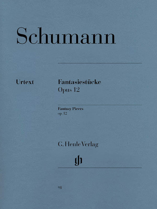 HL51480091 51480091 HN91 HN 91 G. Henle Verlag - R. Schumann - Fantasy Pieces - op. 12