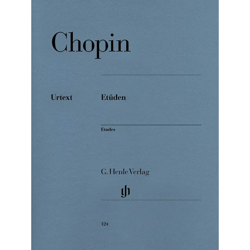 HL51480124 51480124 HN124 HN 124 G. Henle Verlag - F. Chopin - Etudes