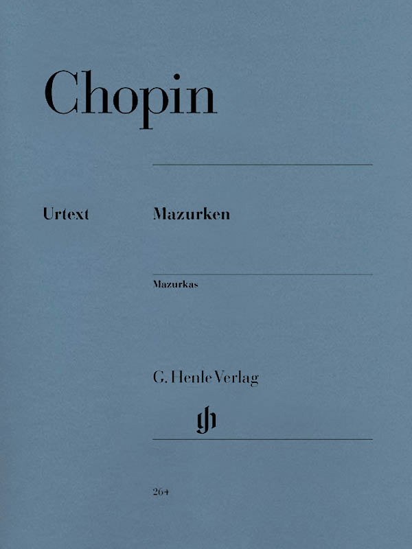 HL51480264 51480264 HN264 HN 264 G. Henle Verlag - F. Chopin - Mazurkas