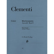 HL51480317 51480317 HN317 HN 317 G. Henle Verlag - M. Clementi - Piano Sonatas - Selection - Volume I