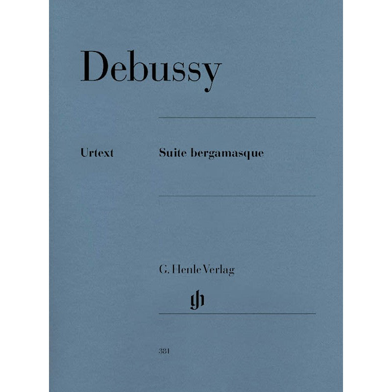 HL51480381 51480381 HN381 HN 381 G. Henle Verlag - C. Debussy - Suite bergamasque