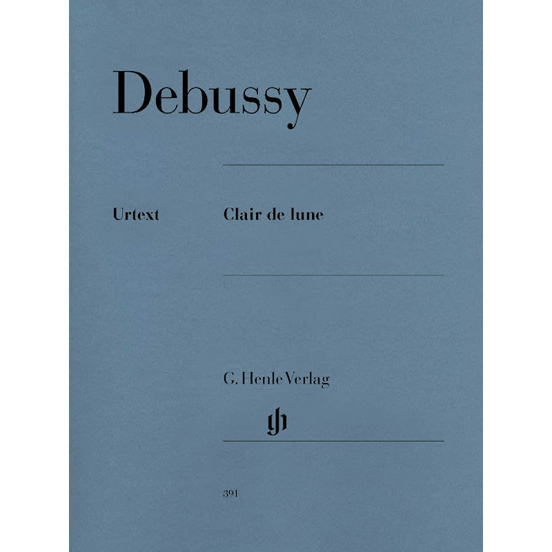 HL51480391 51480391 HN391 HN 391 G. Henle Verlag - C. Debussy - Clair de Lune