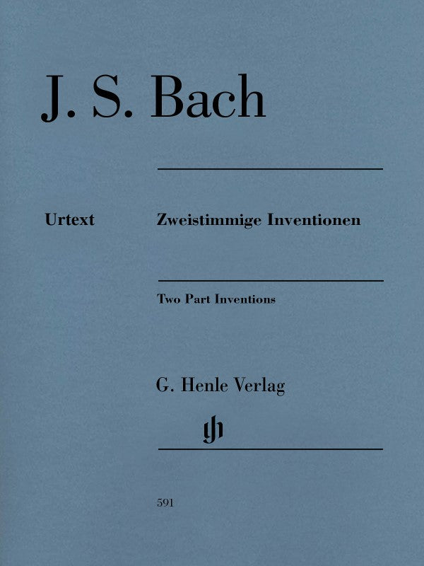 HL51480591 51480591 HN591 HN 591 G. Henle Verlag - J.S. Bach - Two Part Inventions