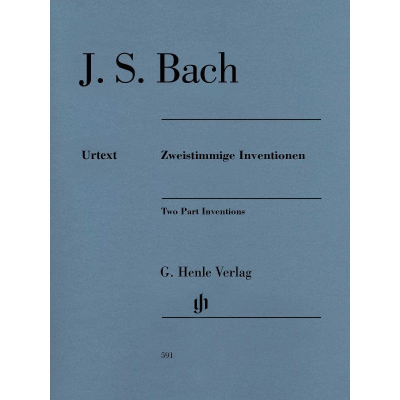 HL51480591 51480591 HN591 HN 591 G. Henle Verlag - J.S. Bach - Two Part Inventions
