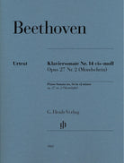 HL51481062 51481062 HN1062 HN 1062 G. Henle Verlag - L.V. Beethoven - Piano Sonata No. 14 C# Minor Op. 27 No. 2 (Moonlight)