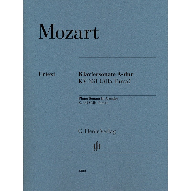 HL51481300 51481300 HN1300 HN 1300 G. Henle Verlag - W.A. Mozart - Piano Sonata A Major K. 331 (Alla Turca)