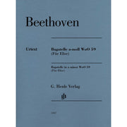 HL51481347 51481347 HN1347 HN 1347 G. Henle Verlag - L.V. Beethoven - Bagatelle in a minor WoO 59 (Für Elise)