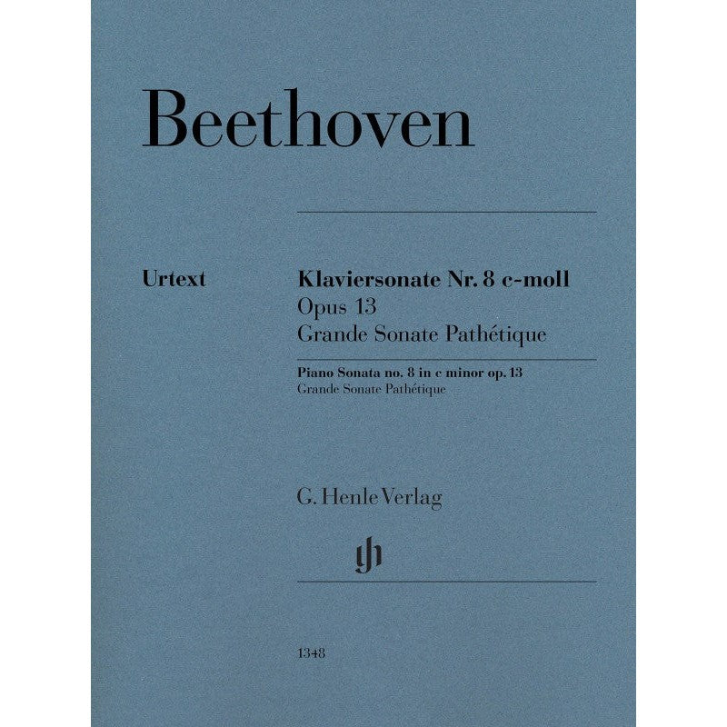 HL51481348 51481348 HN1348 HN 1348 G. Henle Verlag - L.V. Beethoven - Piano Sonata no. 8 in c Minor op. 13 - Grande Sonate Pathétique
