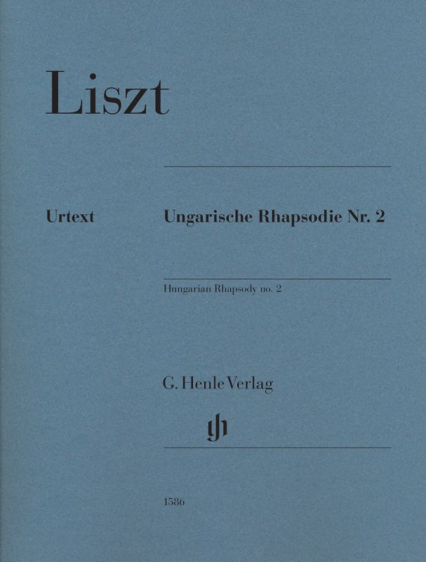 HL51481586 51481586 HN1586 HN 1586 G. Henle Verlag - F. Liszt - Hungarian Rhapsody no. 2