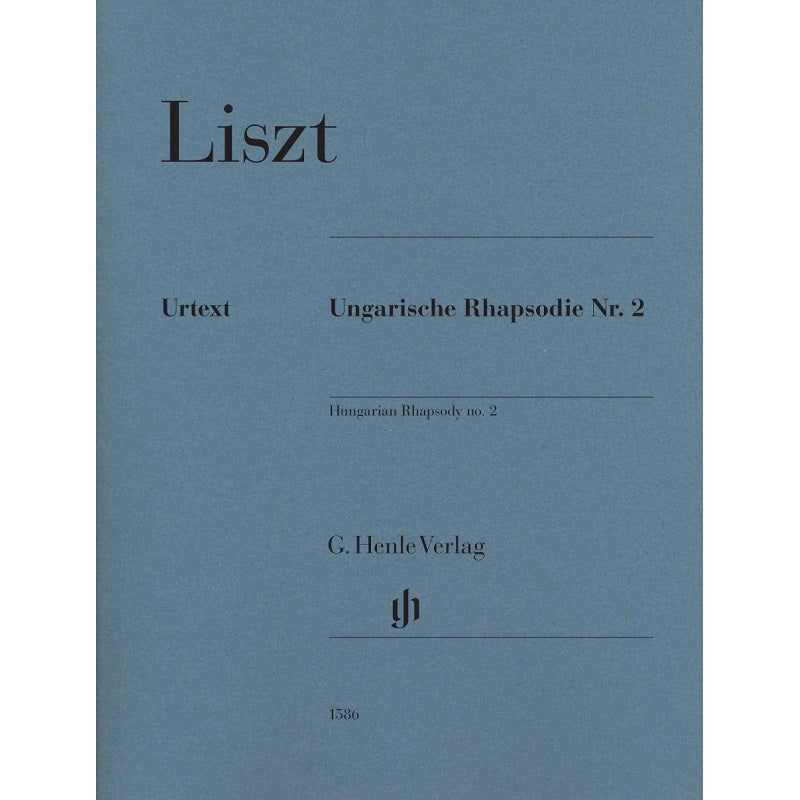 HL51481586 51481586 HN1586 HN 1586 G. Henle Verlag - F. Liszt - Hungarian Rhapsody no. 2