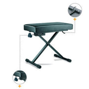 Hercules Stands - KB 200B keyboard bench