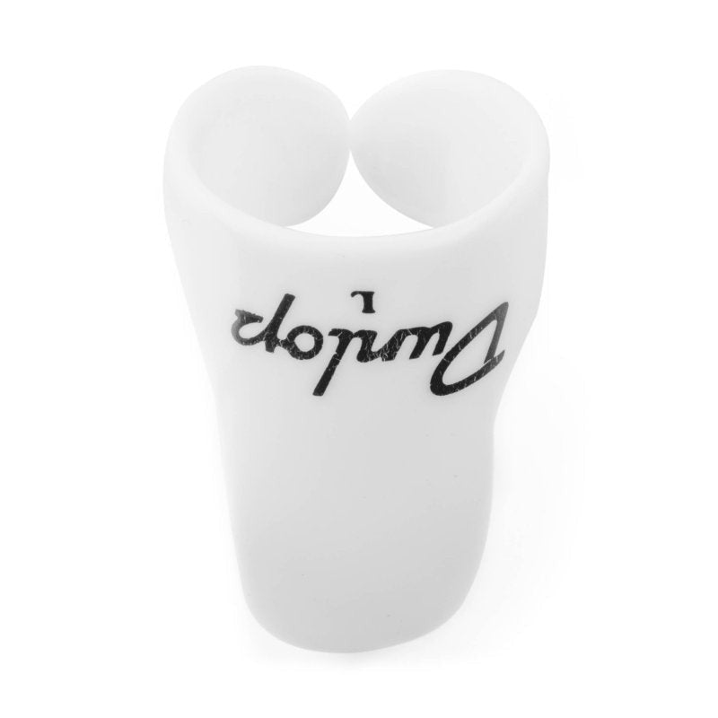 Dunlop - White Plastic Fingerpicks Shell, Large (12-Pack) - JD9021R