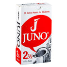Juno - Alto Saxophone Reeds - 2 1/2, 10 Box - JSR6125