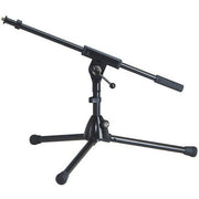 K&M - 259-1 Low Microphone stand with boom arm bk