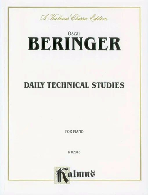 Kalmus Edition - O. Beringer - Daily Technical Studies for Piano