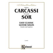 Kalmus Edition - M. Carcassi & F. Sor - Easy Classic Guitar Solos