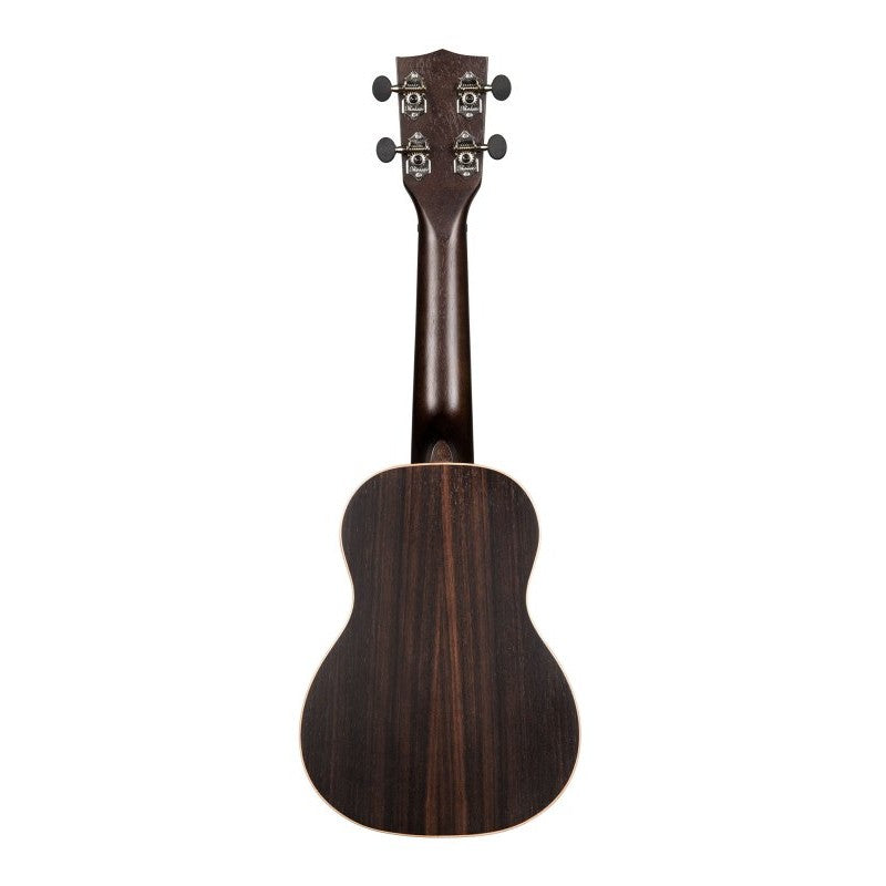 KALA - Striped Ebony Soprano Ukulele - KA-EBY-S