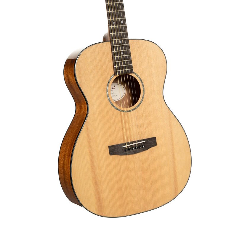 Cort Guitars - Luce Series Acoustic Guitar, Natural Gloss - L60-NAT