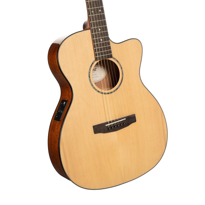 Cort Guitars - Luce Series Acoustic/Electric Guitar, Natural Gloss - L60CE-NAT