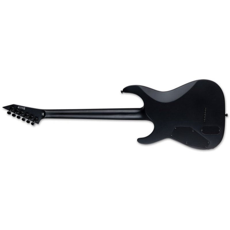 ESP - MH-1000 Baritone Electric Guitar - Black Satin - LMH1000BBLKS