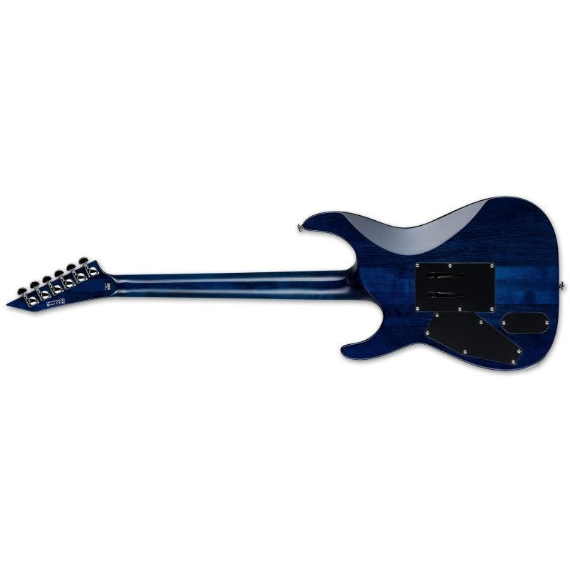 ESP - LTD - MH-1000 Electric Guitar, Black Ocean - LMH1000QMBLKOC