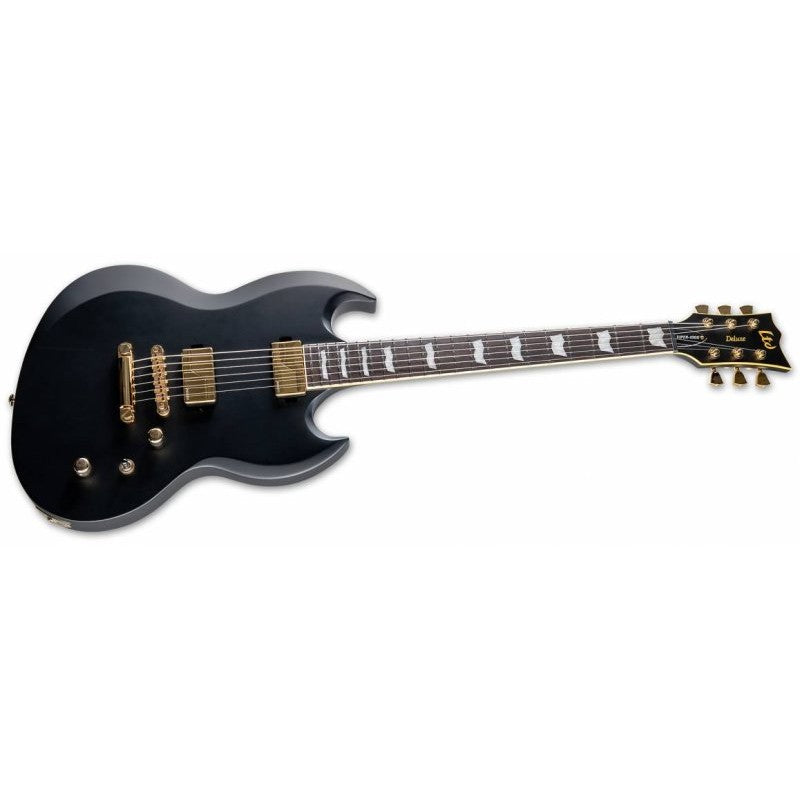 ESP - Viper-1000 LTD Deluxe 6-String Electric Guitar, Vintage Black - LVIPER1000VB