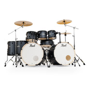 Pearl - Kit de batterie « Export » en édition limitée de 8 pièces avec cymbales et pack de matériel HWP-834 - Ardoise graphite « Graphite Slate » - EXX728SPNB866