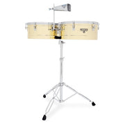 Latin Percussion - Matador 14" and 15" Brass Timbales - M257B
