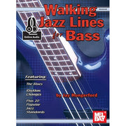 Walking Jazz Lines for Bass (Book + Online Audio)